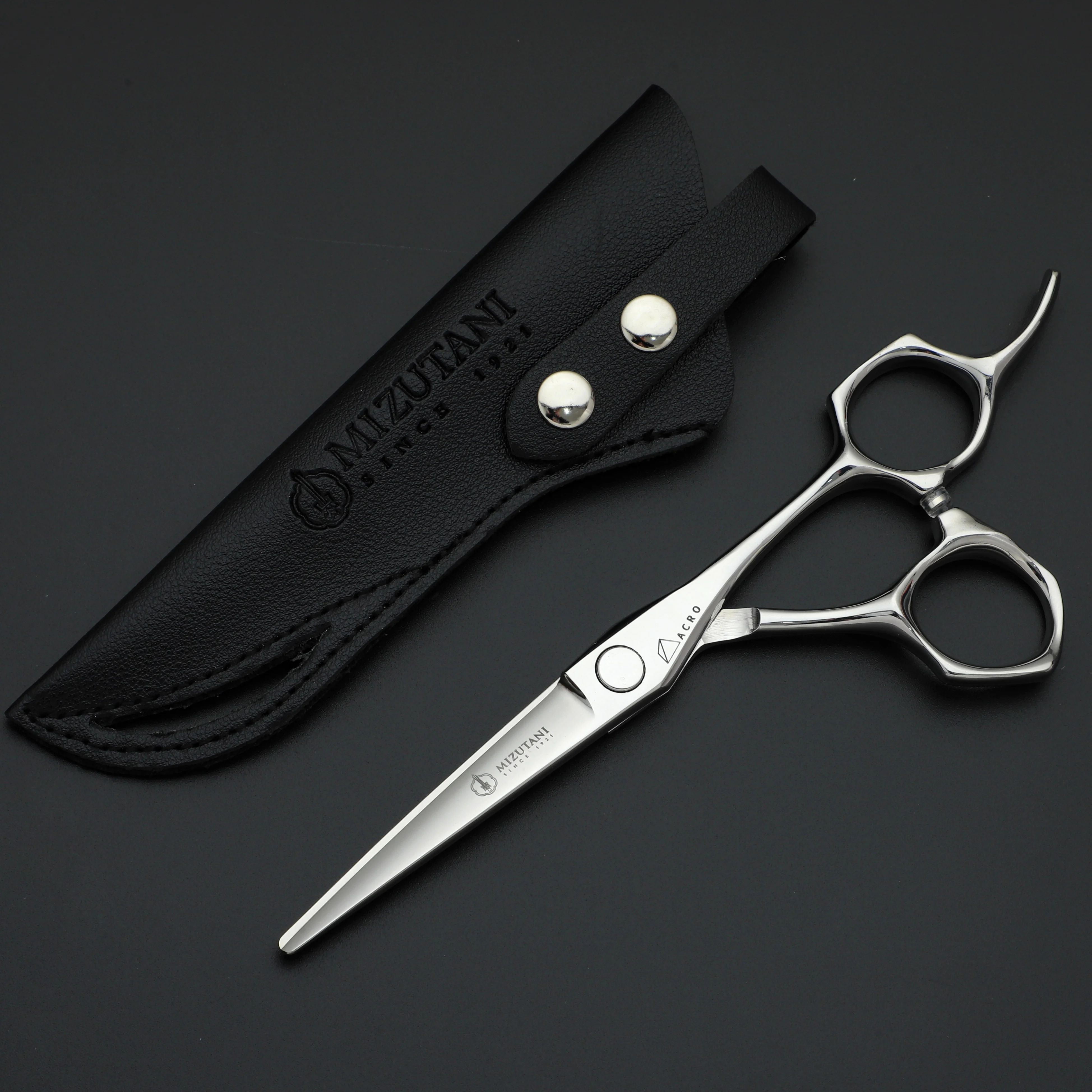 MIZUTANI-Tesoura De Barbeiro, Material VG10, CNC, Clam Blade, Tecnologia, Barbearia, Ferramentas Profissionais de Tesoura de Cabeleireiro, 6.0\