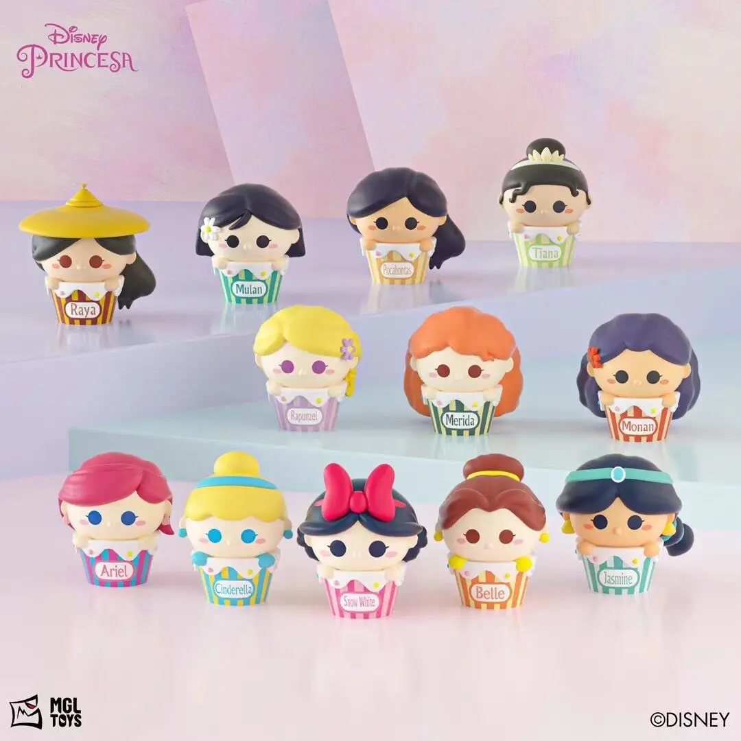 Mgl Toys Genuine Mini Doll figurine Blind Box Tsum Tsum Disney Princess Cute Ornament figurine Box/12 bambole figura regalo giocattolo