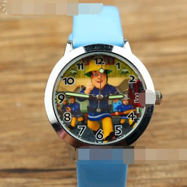 19cm long fireman sam cartoon watch toy kids party gift for birthday collection d10