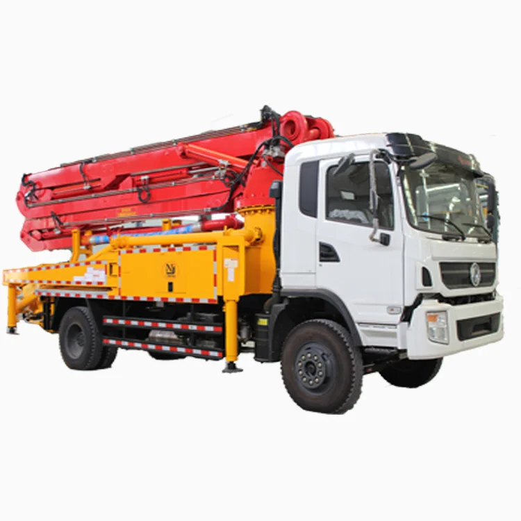 Concrete Pump Truck 40.1m Vertical Reach Diesel Engine Dongfeng Chassis High Efficiency 140M3/H Productivity Made In China