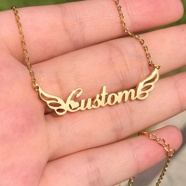 Best nameplate necklace hot sale