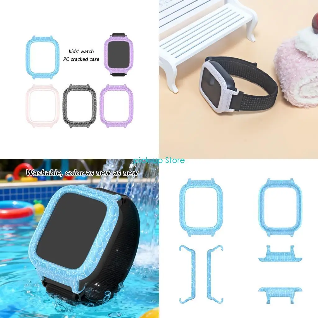 

Q5WA Multiple Color Protective Case Housing for Kids Activity Watch Comfortable Wear