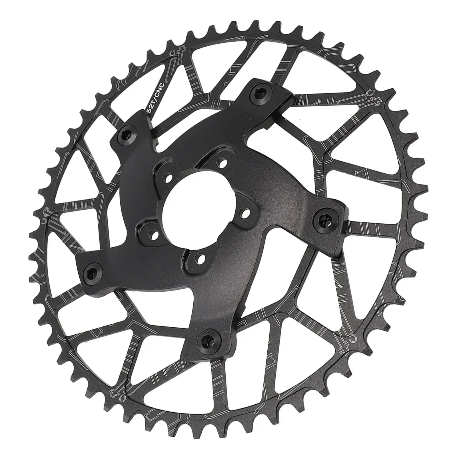 Ebike chainring 40T 42T pro BAFANG pro HD/M625 middrive motorový 1000W aluminium slitina řetízek prsten elektrický bicykl součástky