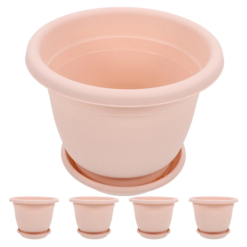 Degradable 1550X1550X1250CM PP Plant Pots Breathable Root Control Flowerpots for Indoor Outdoor Garden Yard Decor Water Tray