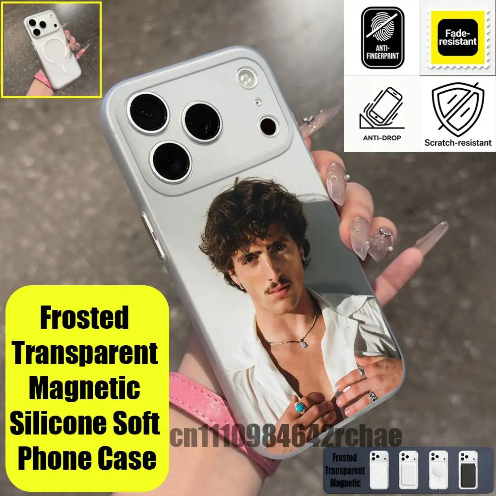 For iPhone 14 16 12 15 13 17 11 Pro Max Plus Air Mini For Magsafe Magnetic Clear For B-Benson American Heart B-Boone Phone Case