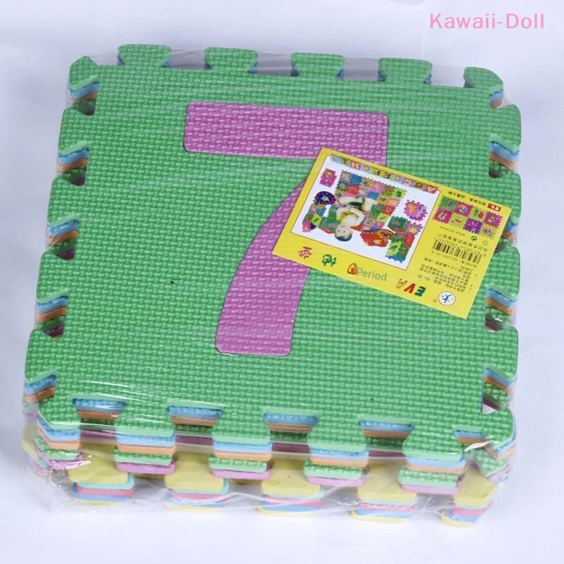 แผ่นรองเล่นโฟม PE ปลอดสารพิษ พ - Number Puzzle Foam บทวิจารณ์และราคา