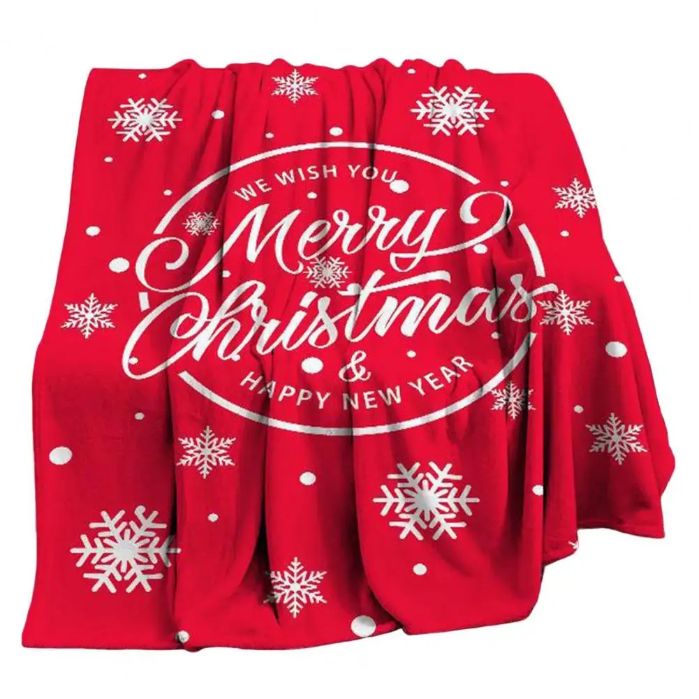 Cozy Winter Blanket Christmas Blanket Cozy Flannel Fleece Christmas Tree Throw Blanket Soft Durable Breathable for Keep