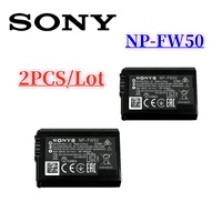 1-2pcs/lot Original NP FW50 Battery For Sony Alpha a6500 a6300 a6000 a5000 a3000 NEX-3 a7R a7S NEX-7 NEX-3D NEX-3K NEX-5R