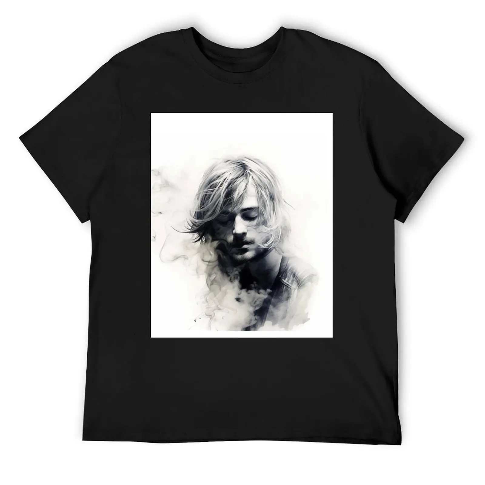 

Kurt Cobain T-Shirt plus sizes vintage quick drying man t shirt t shirts for men