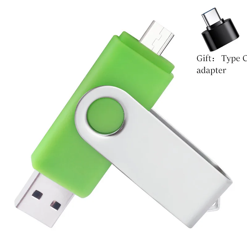 

OTG USB Flash Drive 64GB 128GB pendrive Type C usb 2.0 cle usb 256GB 512GB Usb device 4GB 8GB 16GB 32GB Memory stick for Micro