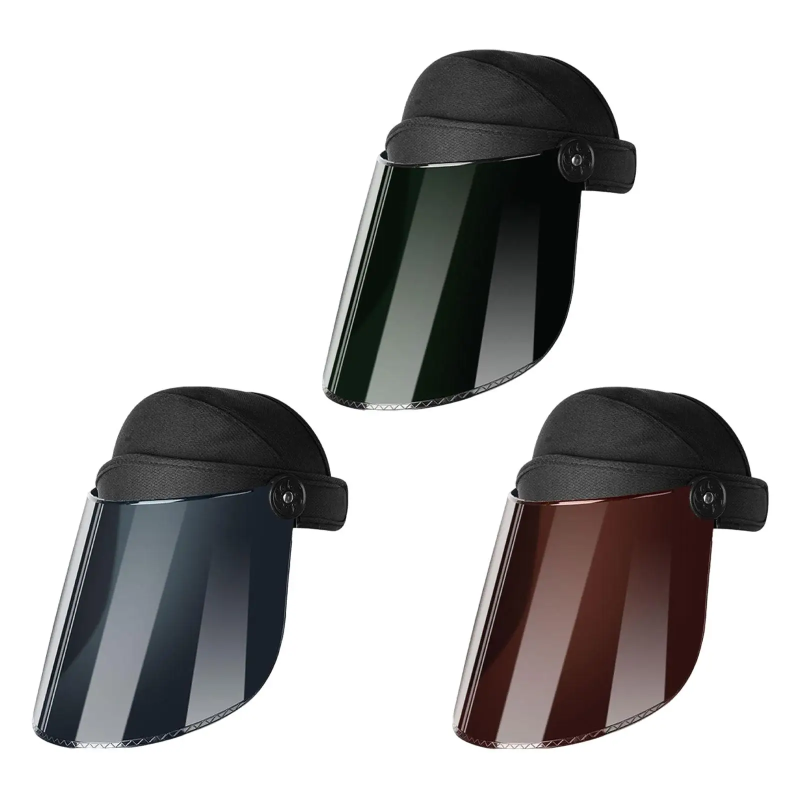 

Welding Face Shield Clear Visor for Welder Anti Splash Face Cover Mask for Mechanical Industry Grinding Logging Cutting Mining