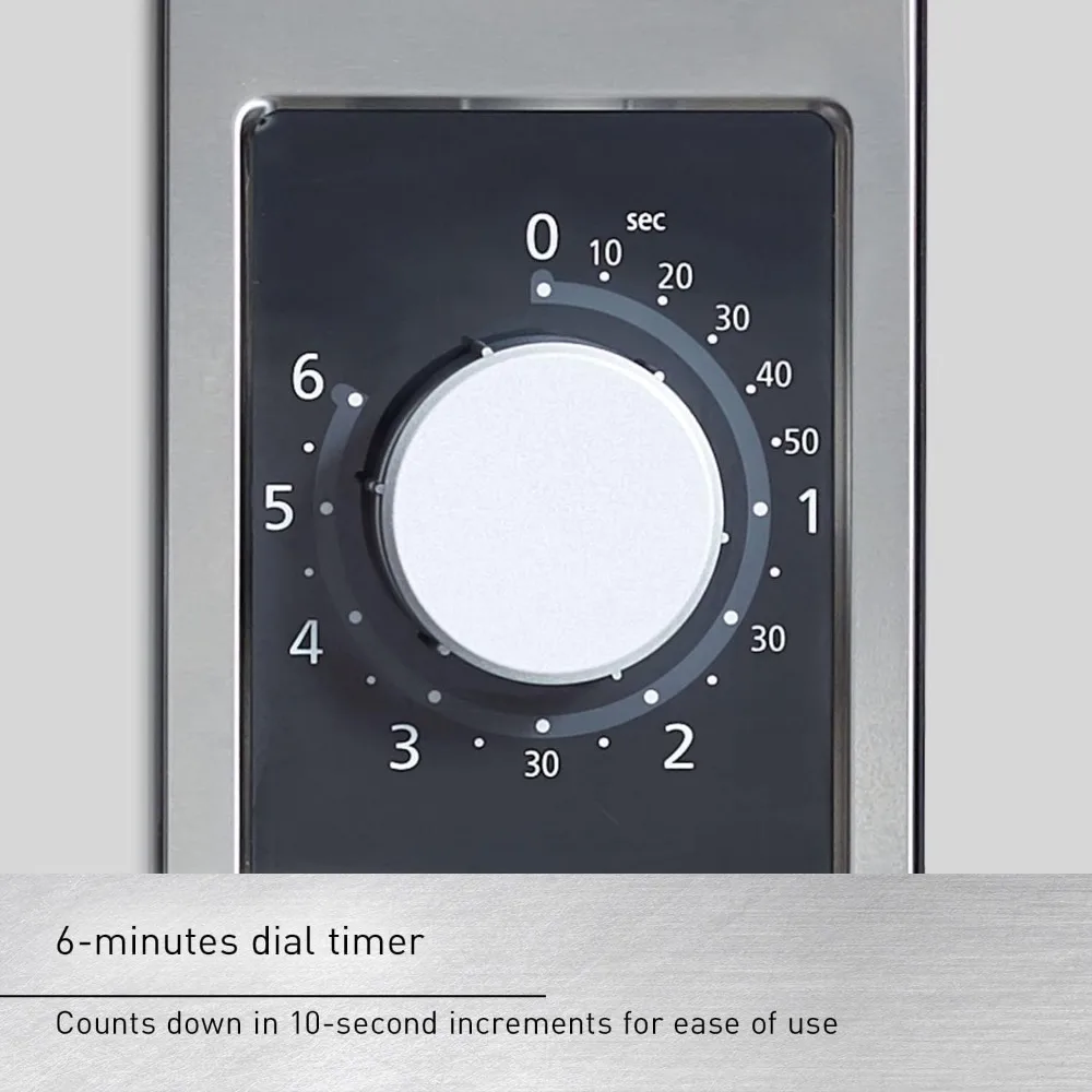 Four à micro-ondes commercial avec minuterie de contrôle à cadran électronique, 6 minutes, astronomique E