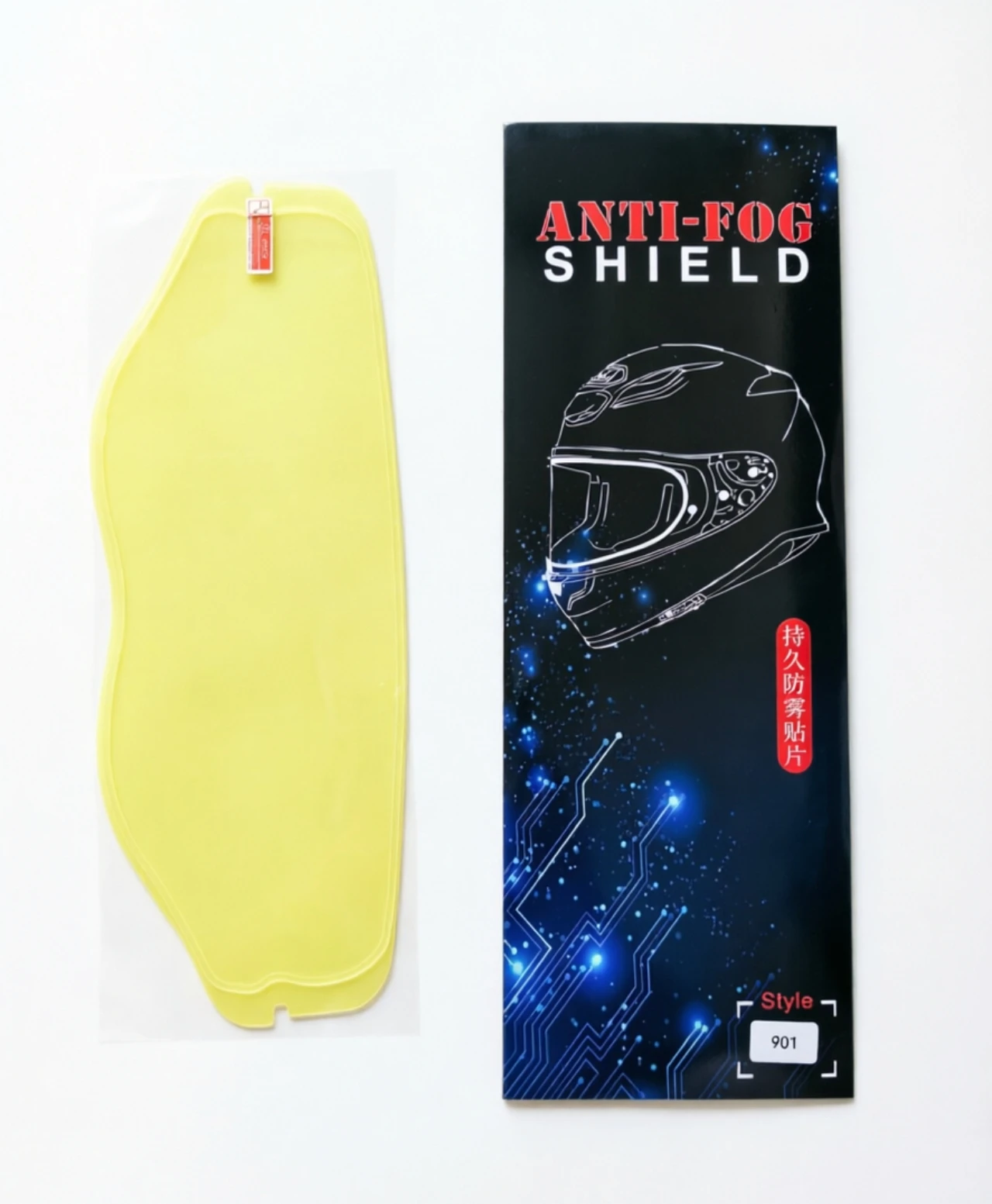 Anti Fog Film For LS2 FF901 Advant II Motorcycle Helmet Visor Clear Rainproof Anti Mist Lens Insert Moto Helmet Accessories