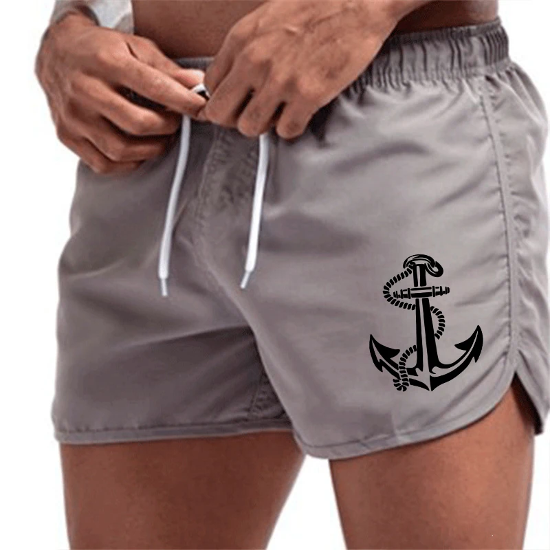 2024 Trendy brand Summer Quick-drying Shorts Men\'s swimwear Beach Shorts Swimming Shorts Beachwear Sports (6 colors) Men\'s wear