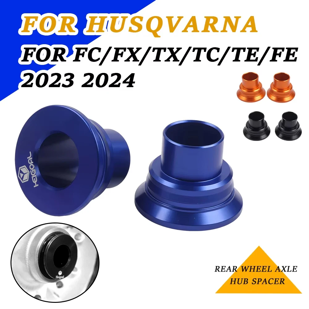 For Husqvarna FC FX TX TC TE FE 150 250 300 350 450 501 TC300 2023 2024 Accessories Rear Wheel Hub Spacer Bushing Cover Parts