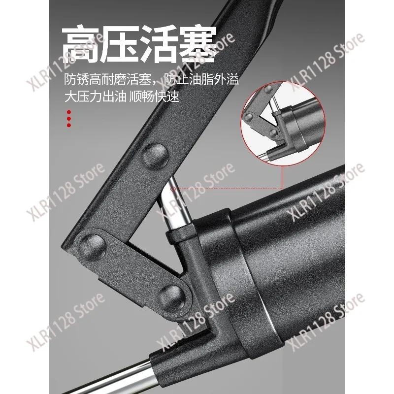 Mini Manual Grease Gun High Pressure Handheld Oil Injector for Vehicle Maintenance