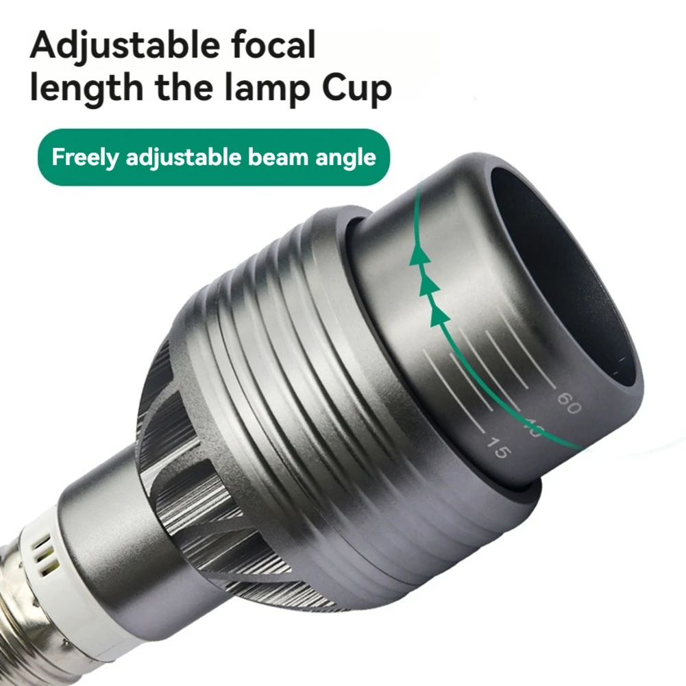 

LJL E27 Zoom Spotlight Adjustment Cobdimmable P20 LED Light Downlight Dining/Living Room Bar Cafe LED Spot Light