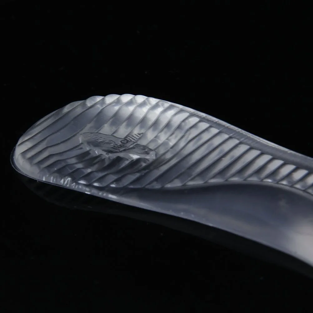 

Pair Transparent Adhesive Massage Arch Gel Insoles 3 4 Length for High Heels Sandals Foot Pain Relief Support Arch Insole