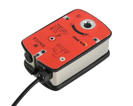 SW0008 5Nm Star Win HVAC Spring Return Damper Actuators with Graphic Design Project Solution Capability