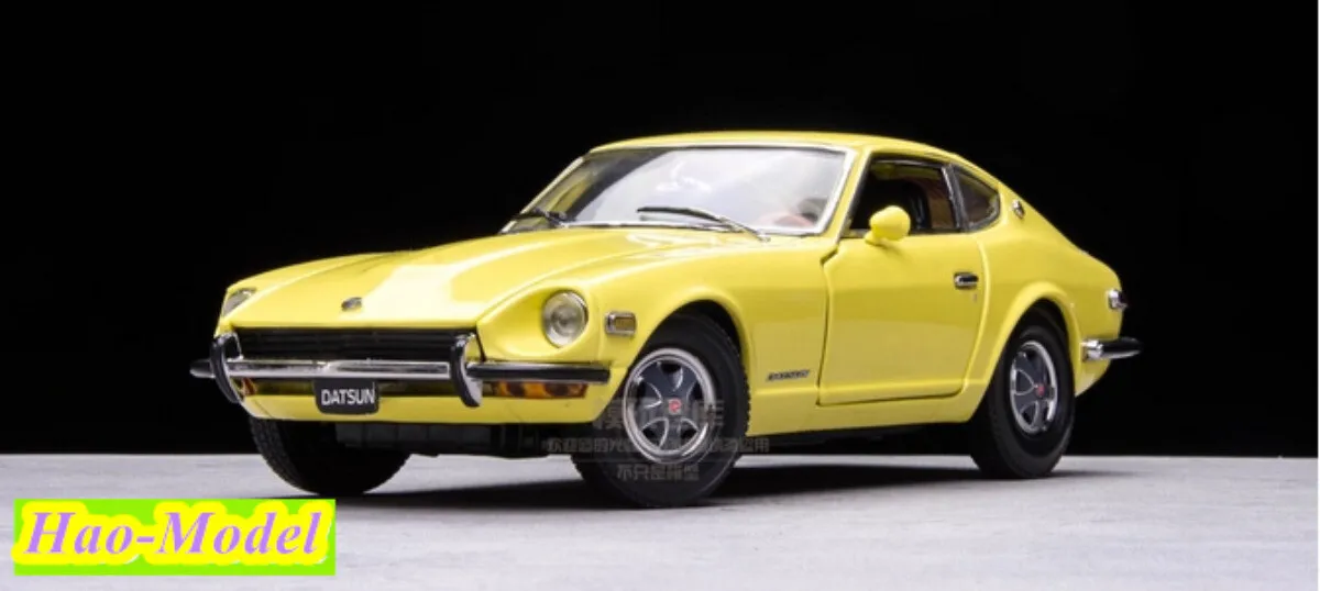 SunStar 1:18 Nissan Datsun 240Z 1972, Modelo de Auto de Metal Fundido a Presión, Colección de Hobbies