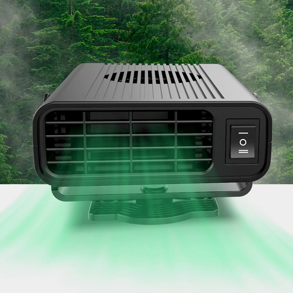 

1pc Car Heater 12V Portable Vehicle Warmer Abs Fast Defrosting Auto Snow Defogger Electrical Hot-Air Blower Plastic Demister