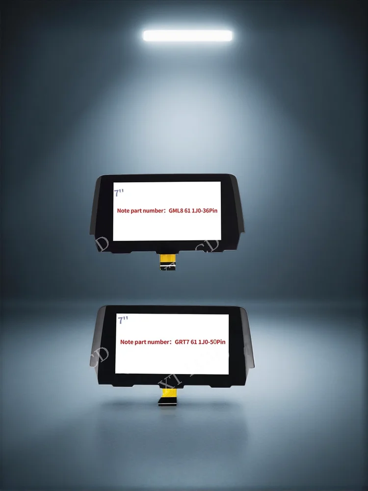 Nowy 7-calowy dotykowy ekran szklany panel dotykowy digitizer soczewka czujnika do radia samochodowego, odtwarzacza DVD i nawigacji GPS Mazda6 z lat 2016-2018 — zdjęcie produktu 7