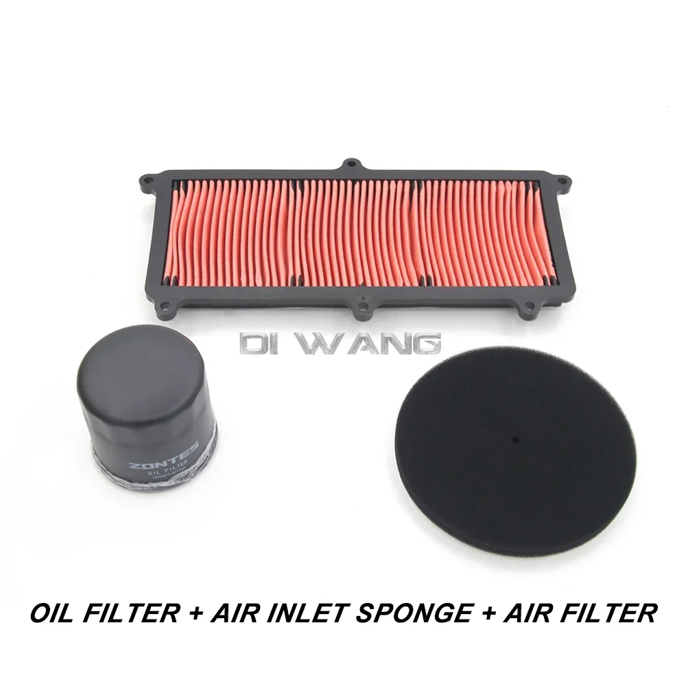 For ZONTES 350E 350-E 350 E E350 Scooter Original Full Synthetic Oil Filter Oil Filter Air Filter Intake Sponge