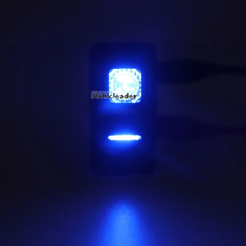 1 stücke 12 V 24 V Auto Boot Caravan Rocker Schalter Wasserdicht Rocker Schalter Dual Blaue LED Licht Bar rocker Reverse Hinten Licht Schalter – Detail 7