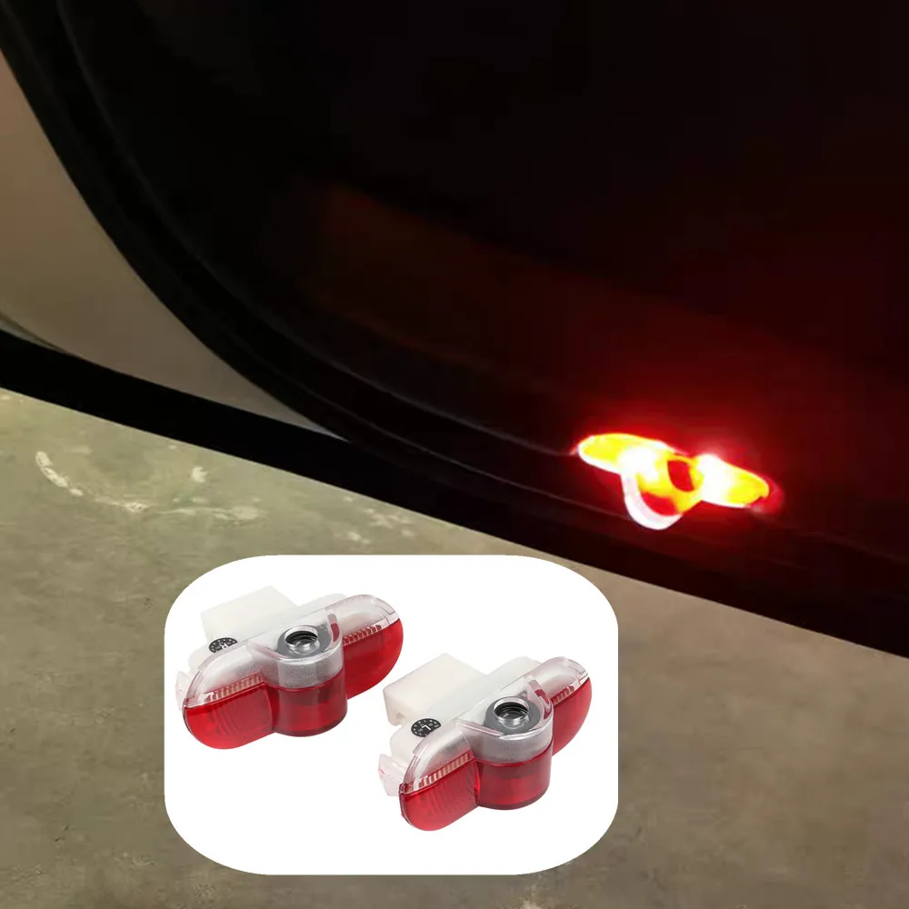 

2X LED Car Door Warning Ghost Shadow Welcome Light Accessories For Skoda Octavia A5 1Z MK2 2001 - 2013 2012 2011 2010 2009 2008