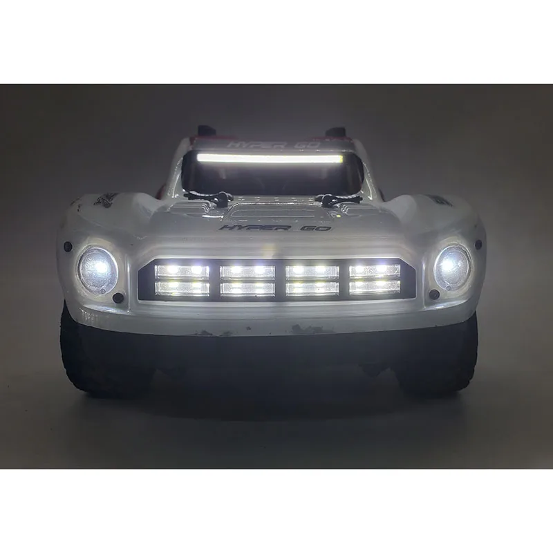 Faretti per fari di simulazione a LED per 1/14 HYPER GO RC MJXRC 14211 Telecomando per camion per percorsi brevi