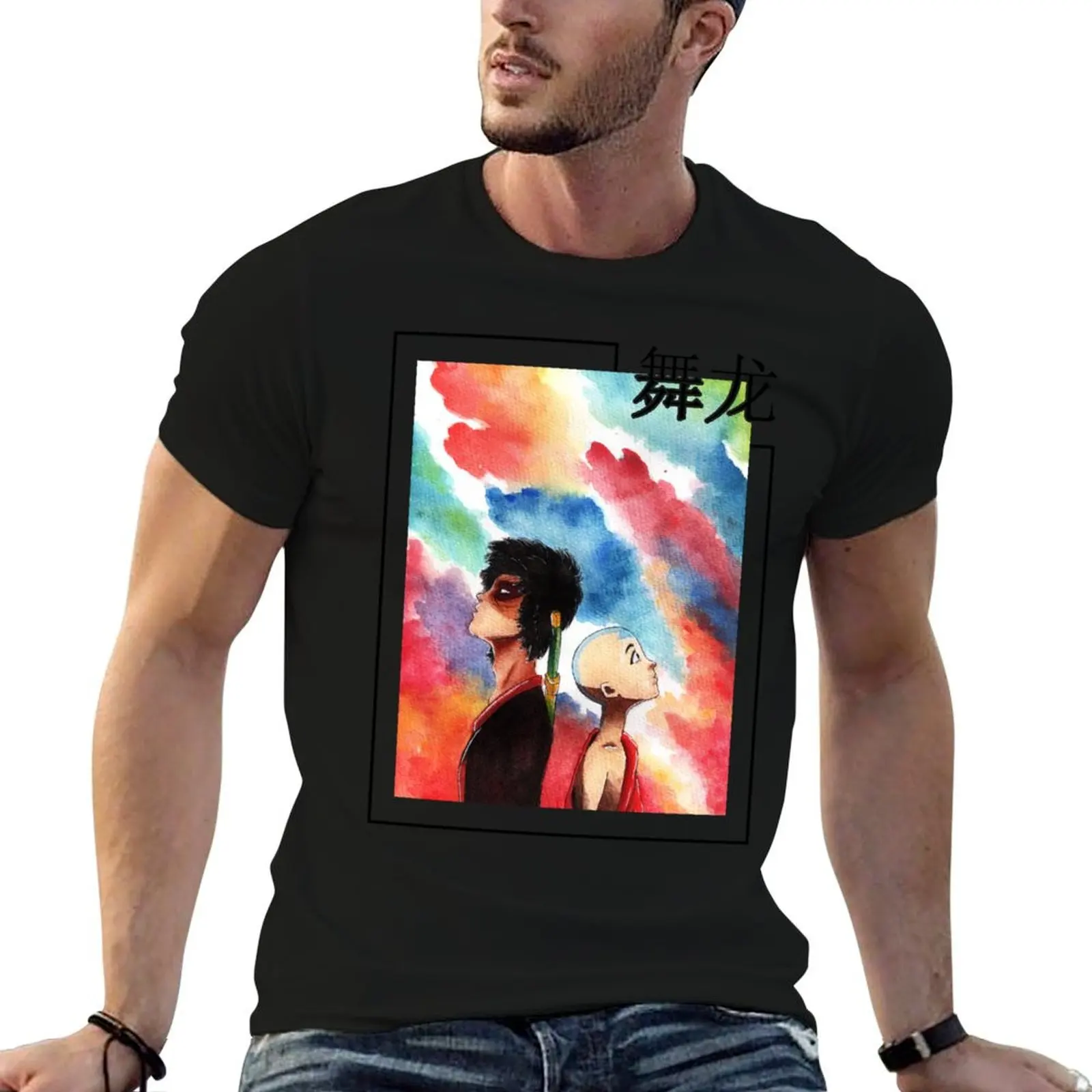 

Dragon Dance Tee Avatar Aang and Zuko T-Shirt cotton t shirt man essential t shirt t shirt man plain T-Shirt