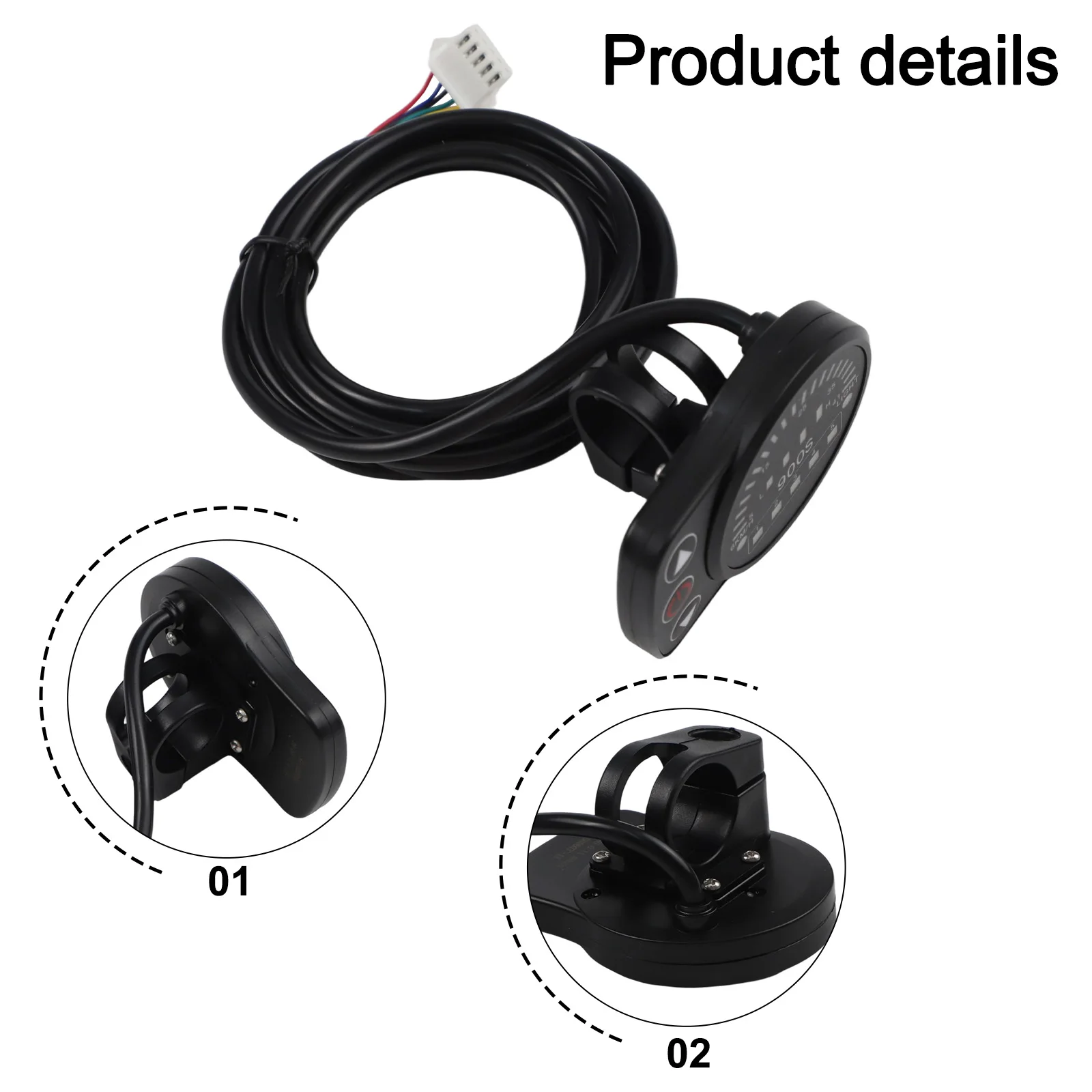 ركوب الدراجات الكهربائية دراجة متر الذكية مراقبة البطارية جهاز مراقبة البطارية لمحرك الدراجة الكهربائية Ebike #1