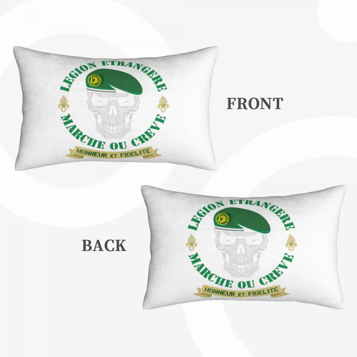 Legion Etrangere Foreign Rectangle Pillowcase Cushion Cover Decor Bedroom Bed Home Comfort Throw Pillow