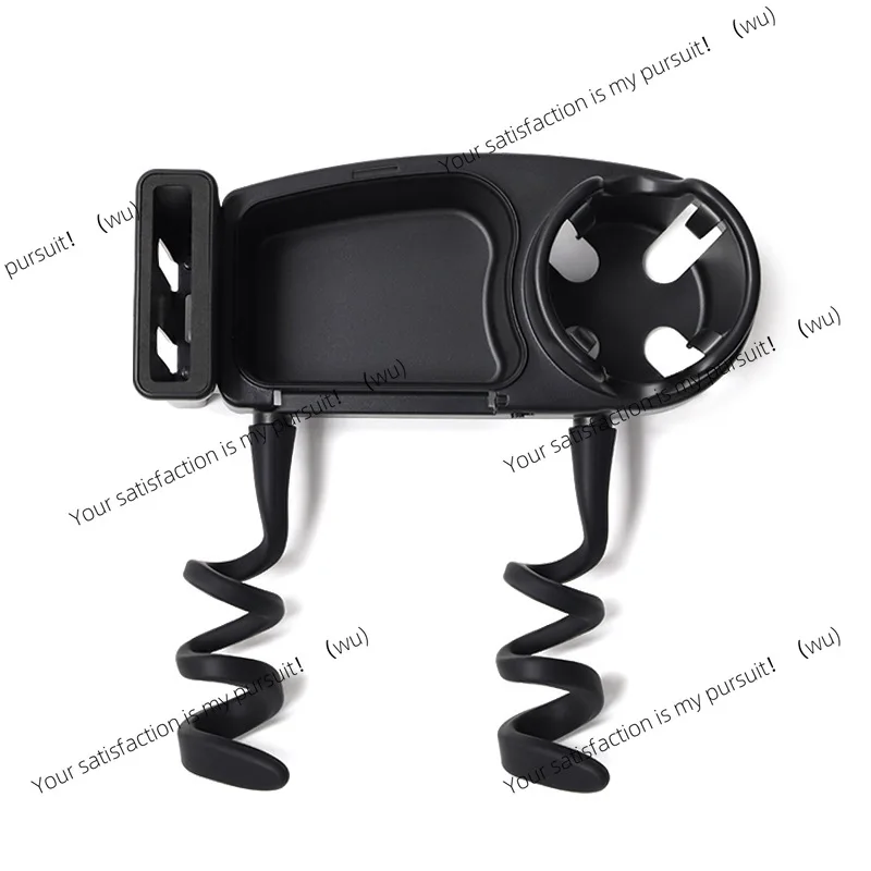 Universal Detachable Stroller Dining Tray With Cup Holder Multifunctional Handle Tray Accessory For Baby Walking Cart