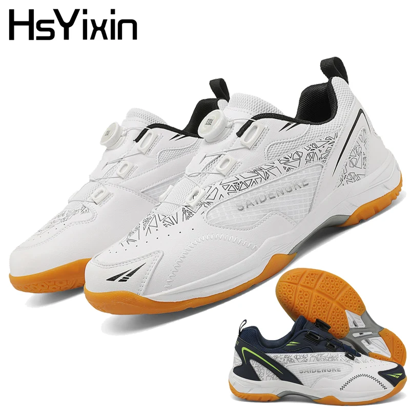 

Unisex Breathable Badminton Shoes Non-slip Cushioning Sneakers for Tennis And Squash Suitable for Any Ground Men's Women's Footw