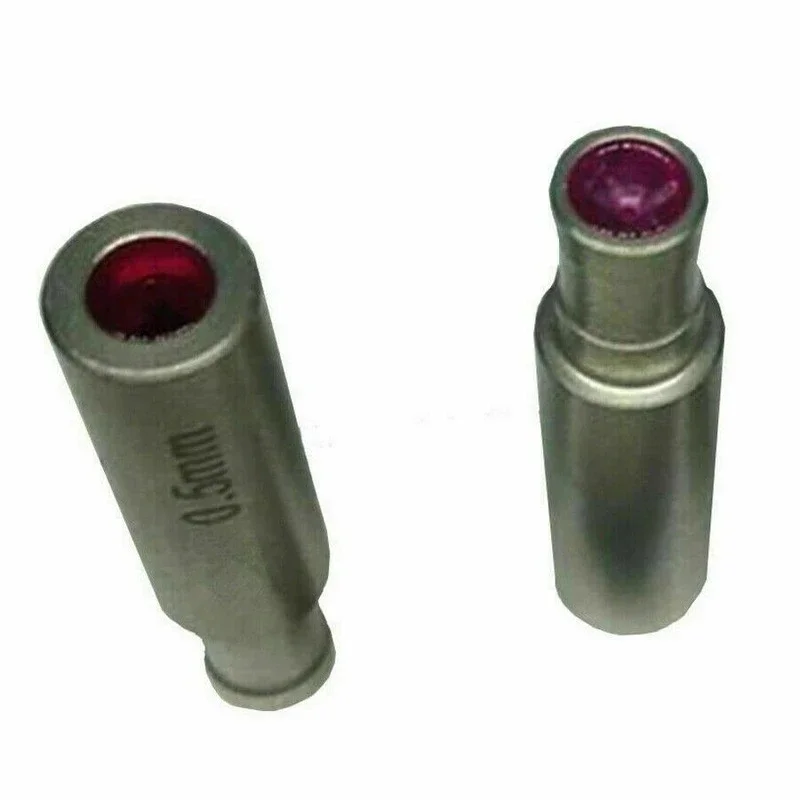 2pcs Ruby Ceramic Electrode Guide Fit EDM Wire Cut Machine Part 1.0mm Accressories