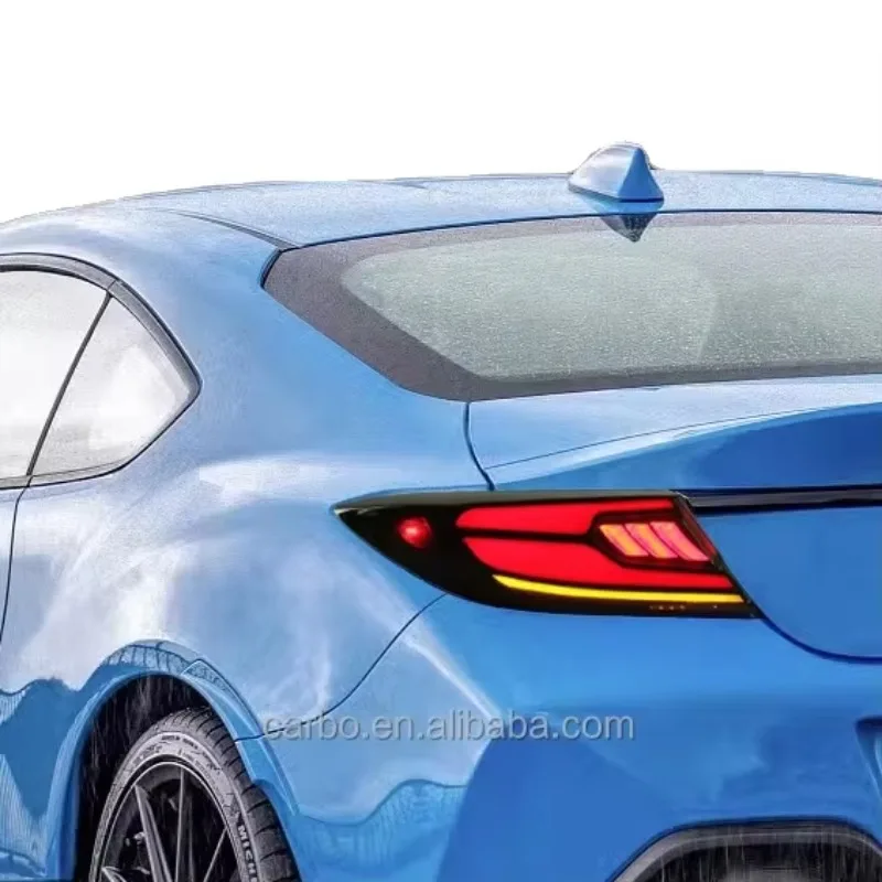 

New 12V IP68 LED Tail Lights For Toyota GR86 ZN8 & Subaru BRZ ZD8 2021-2023 Modified Car Tail Lamp Red Clear Lens Condition New