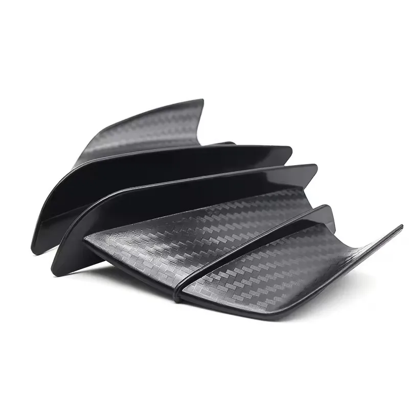 Spoiler aletta laterale aerodinamica per moto - Compatibile con Yamaha YZF R1/R6/R25, Kawasaki Ninja H2/H2R, BMW S1000RR,