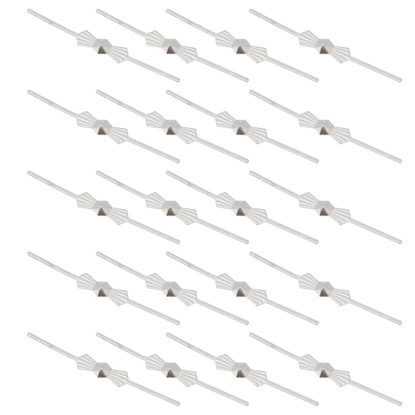 

200 Pcs Lamp Bow Tie Connector Hooks Crystal Accessories An Fittings Pendant Light Chandelier Connectors Parts for Making Lamps