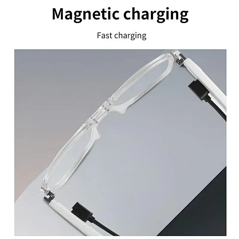 Óculos ai para homens, óculos de tradução sem fio em tempo real, óculos inteligentes sem fio para homens e mulheres, chamada de idioma, vídeo