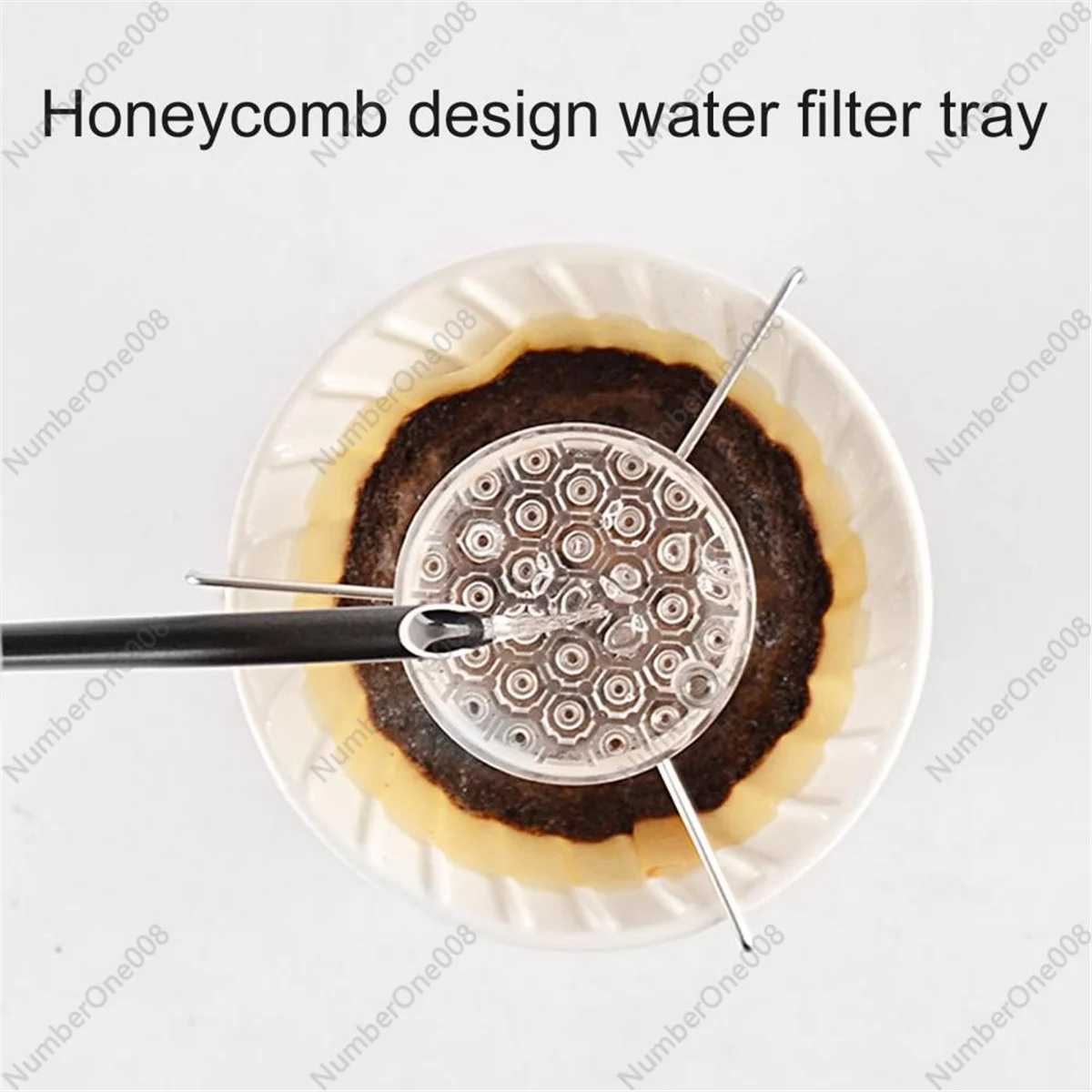 Handheld Coffee Mixer Uniform Trickling Shower Drip Filter Pour-over Coffee Stirring Extractor Stirring Rod