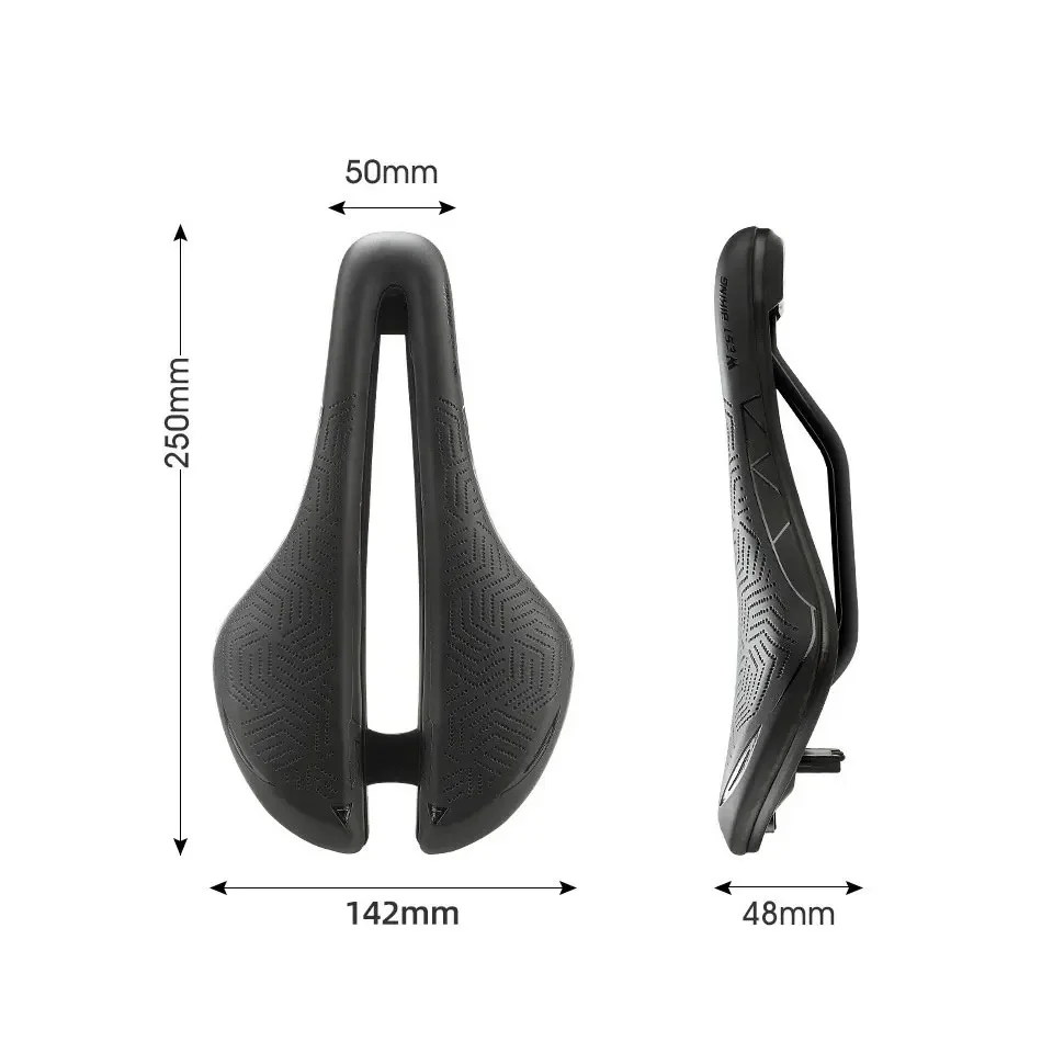 Bike Seat Soft Cycling Cushion PU Waterproof Mtb Bike Saddle Hollow Breathable Bike Saddle Bicycle