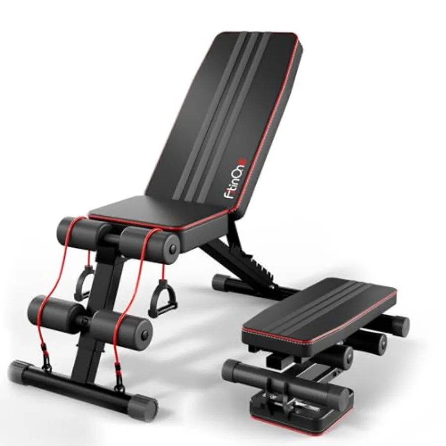 

Adjustable Folding Weight Bench for Home Gym 660 lbs Ccity Multi-Functional Workout Bench Sturdy Durable for Full Body