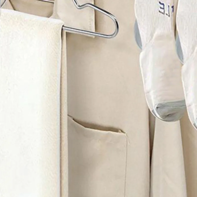 

10/16 Clips Sock Drying Rack Wall-Mounted Stainless Steel Underwear Drying Rack Durable With Detachable Clips Space Saving