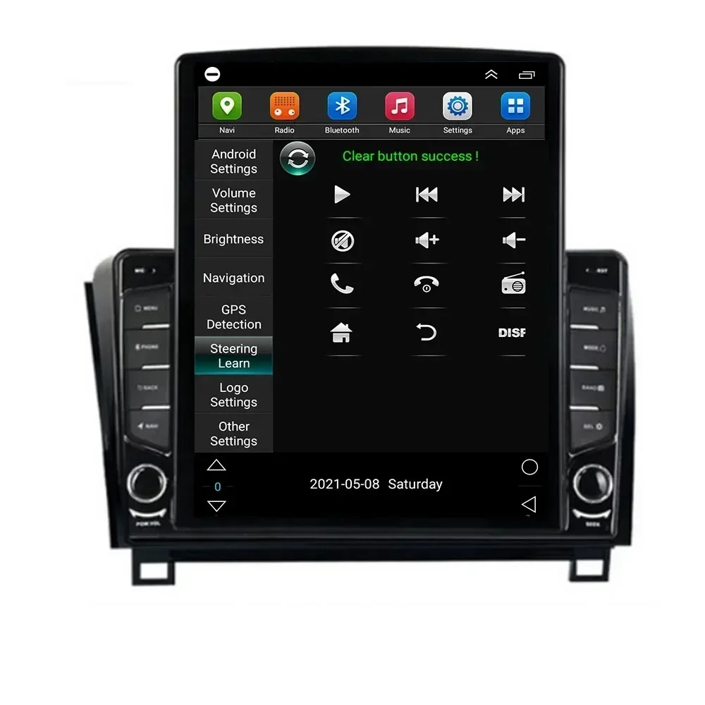 Per Tesla Stile 2Din Android13 Autoradio Per Toyota Tundra Sequoia 2 2007-2035 Lettore Video Multimediale GPS Stereo Carplay DSP