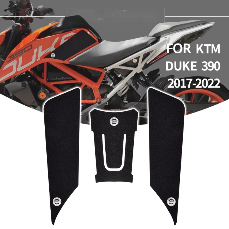 

For KTM DUKE 125 200 390 2017 2018 2019 2020 2021 2022 Motorcycle Fuel Tank pad Tank Pads Protector Stickers Decal Traction Pad