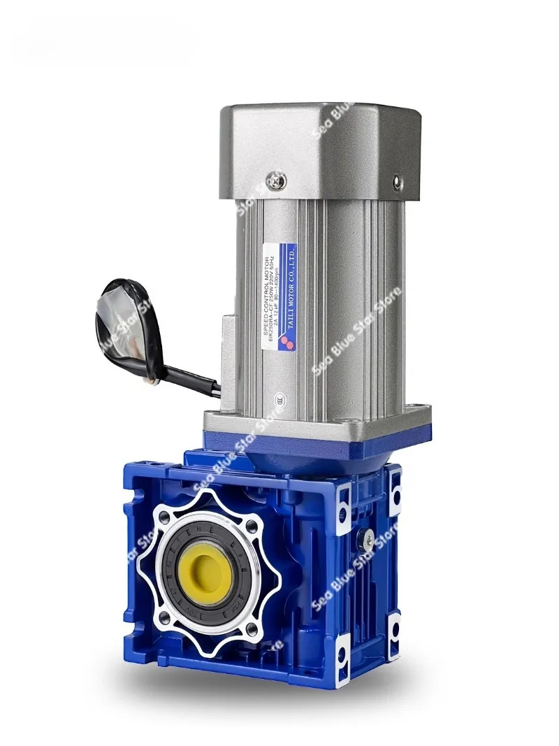 right angle motor speed motor with turbine gear reducer RV030 RV040