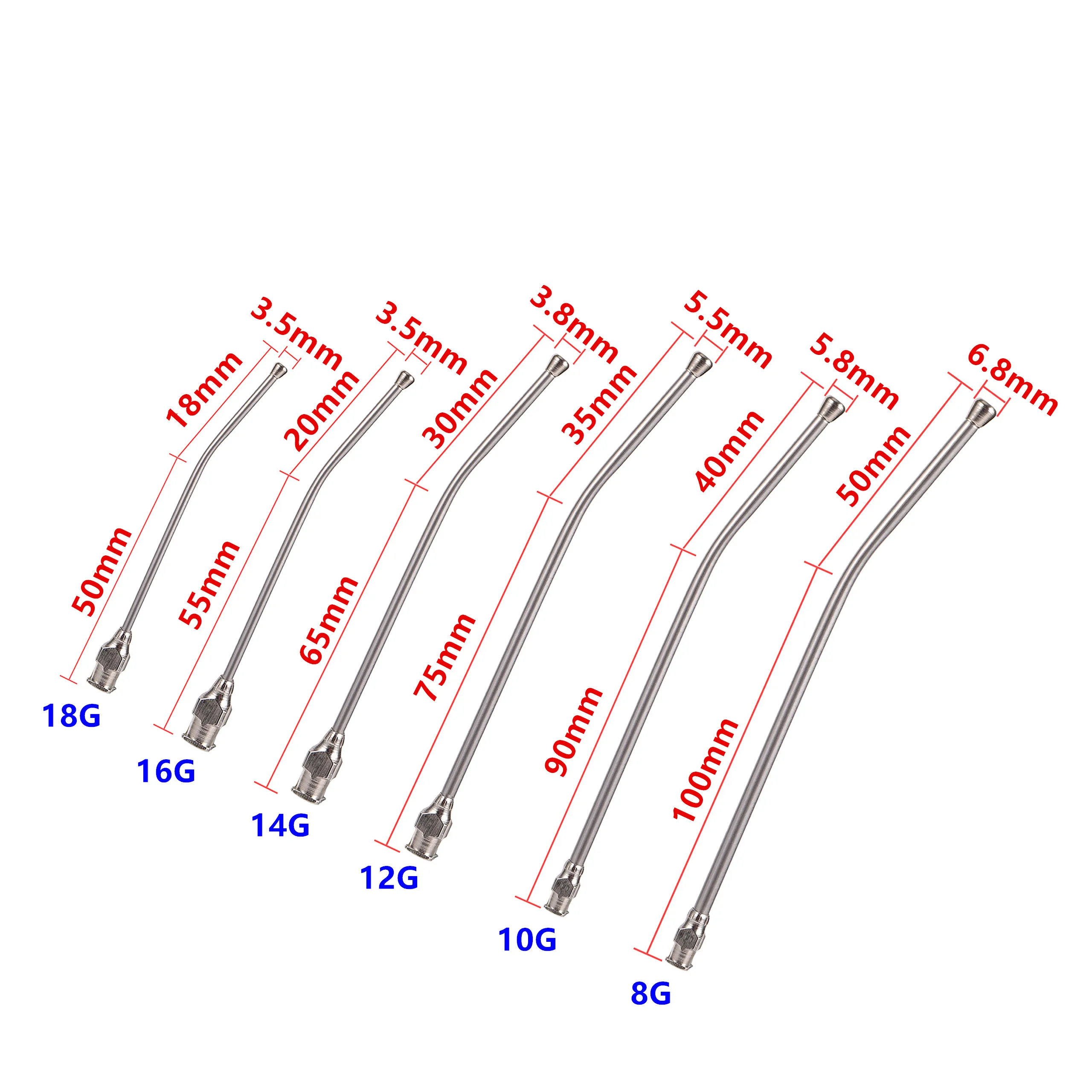 1 Pc 10ml/20ml Parrot Chick Feeding Syringe Water Tool Needle with Straight Tube Bird Raising Pet Bird Feeding Supplies