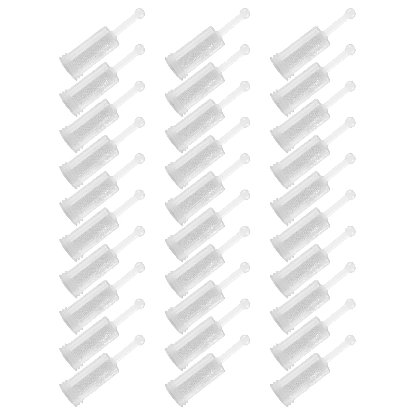 T19C 30Pcs Universal Spray Tool Filters Disposable HVLP Gravity Feed Paint Strainers Fine Mesh, White