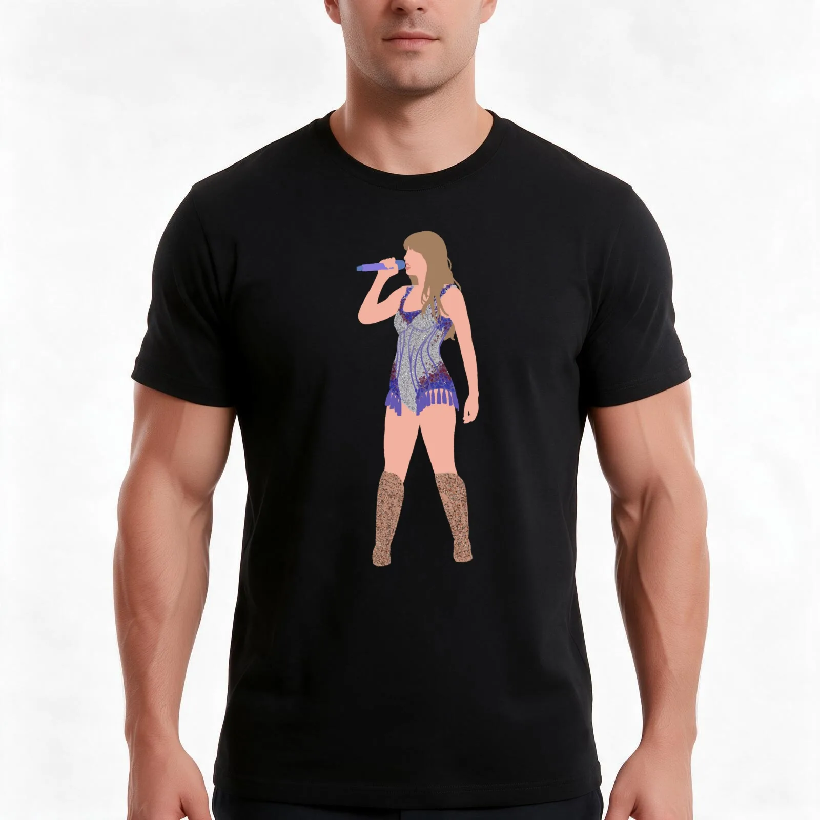 third T-Shirt, Summer Casual Cotton Tee, Oversized Streetwear Tops, Vintage Graphic Print, Loose Fit Short Sleeve, 100% Cotton